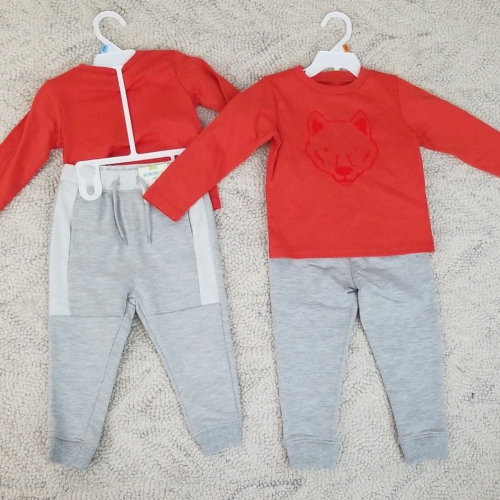 18m, 3t Dog face set NWT - Picture 1 of 4